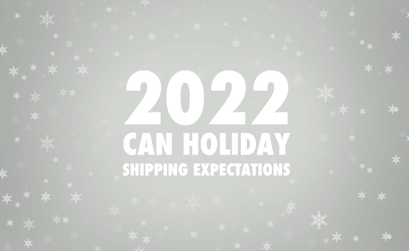 Holiday Season Shipping Expectations