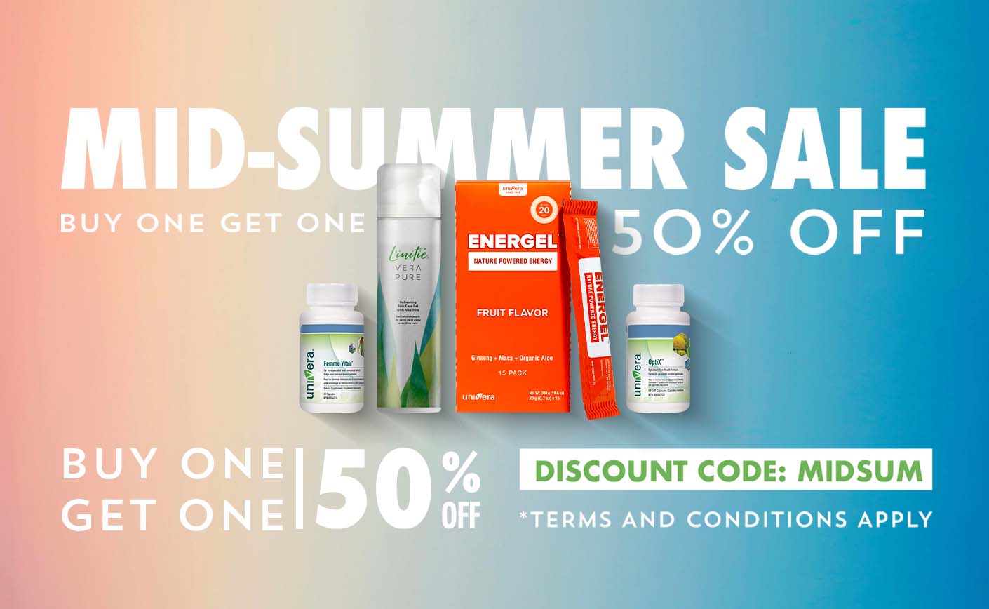 Buy One, Get One 50% Off Mix and Match Mid Summer Sale!