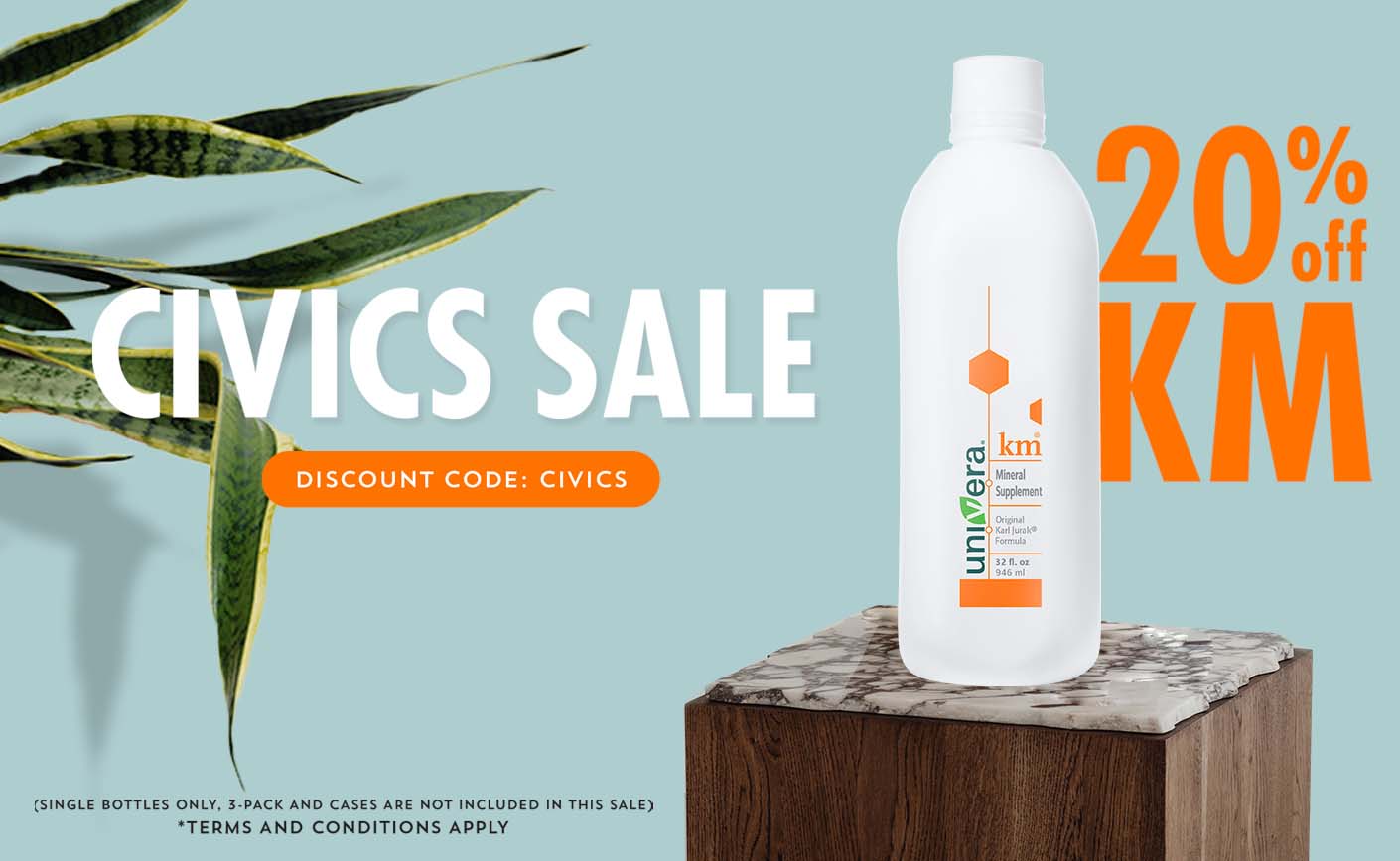 Civics Day Saving Sale! 20% Off km®!